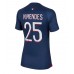 Paris Saint-Germain Nuno Mendes #25 Voetbalkleding Thuisshirt Dames 2023-24 Korte Mouwen